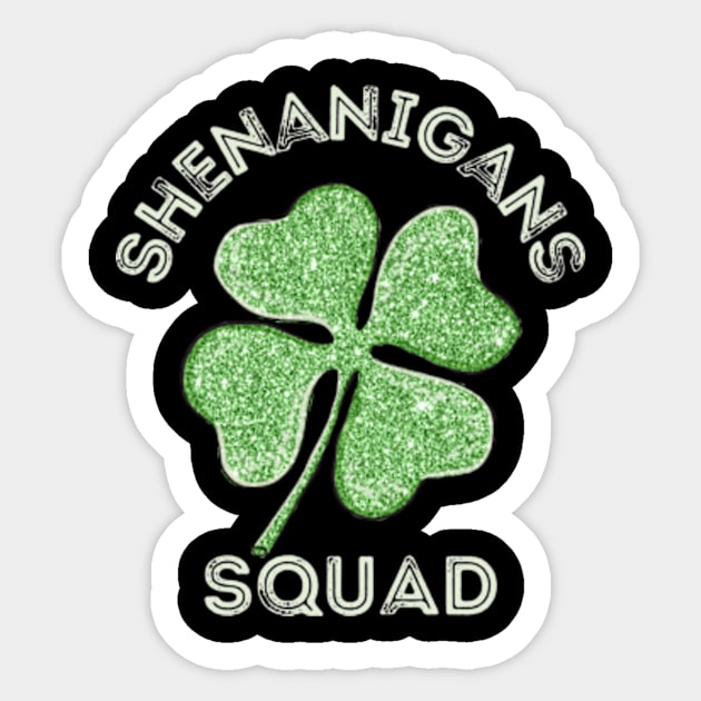 Shenanigans Squad - St Patricks day Sticker by Davidsmith